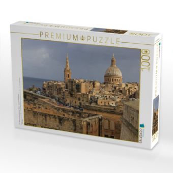 Produktbild: CALVENDO Puzzle Ein Motiv aus dem Kalender Malta - Juwel im Mittelmeer | 1000 Teile Lege-Gr&ouml;&szlig;e 64x48cm Foto-Puzzle f&uuml;r gl&uuml;ckliche Stunden