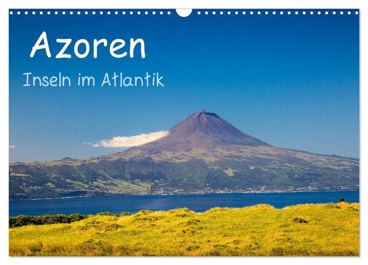 Produktbild: Azoren - Inseln im Atlantik (Wandkalender 2026 DIN A3 quer), CALVENDO Monatskalender