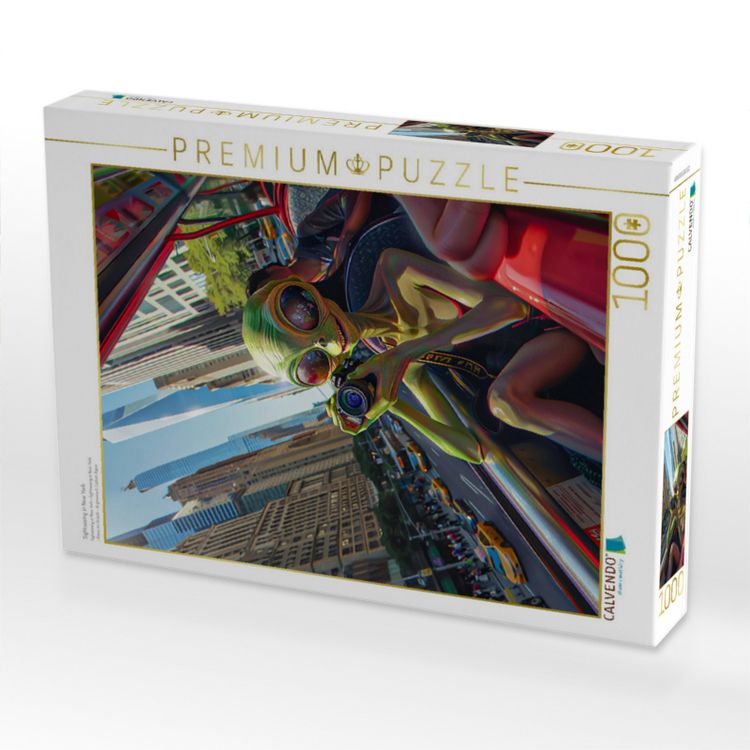 Produktbild: CALVENDO Puzzle Sightseeing in New York | 1000 Teile Lege-Gr&ouml;&szlig;e 64x48cm Foto-Puzzle f&uuml;r gl&uuml;ckliche Stunden