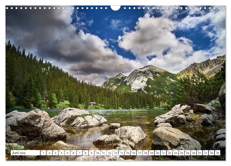 Produktbild: Am Wasser entlang in den Alpen (Wandkalender 2026 DIN A3 quer), CALVENDO Monatskalender