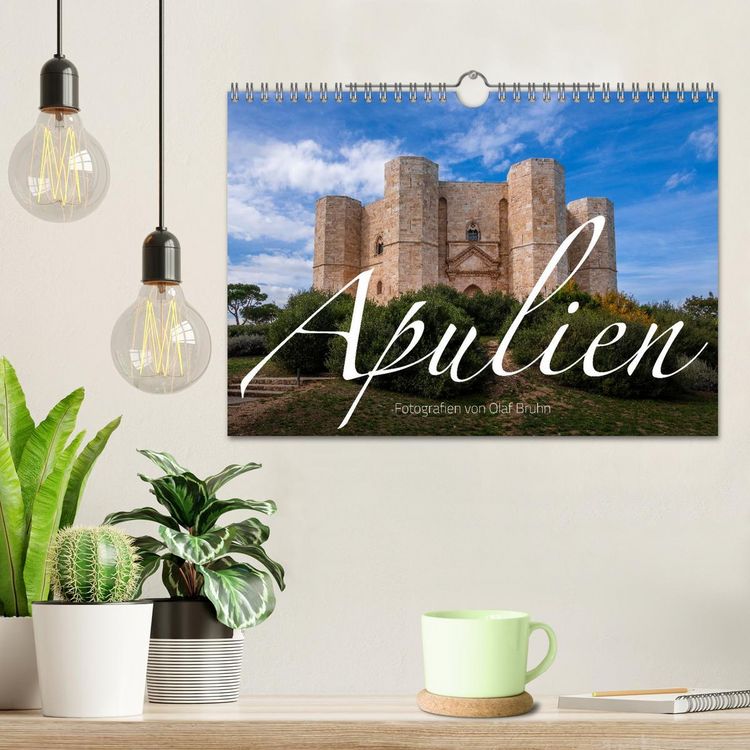 Produktbild: Apulien &ndash; Impressionen vom S&uuml;dosten Italiens (Wandkalender 2026 DIN A4 quer), CALVENDO Monatskalender