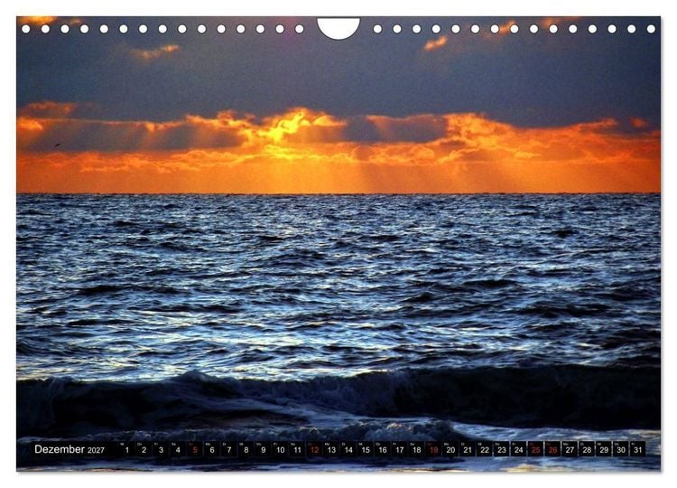 Produktbild: J&uuml;tland in D&auml;nemark - Von Henne Strand bis Blavand (Wandkalender 2027 DIN A4 quer), CALVENDO Monatskalender