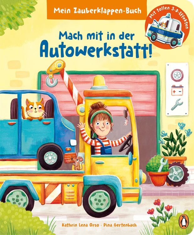 Produktbild: Mein Zauberklappen-Buch - Mach mit in der Autowerkstatt!