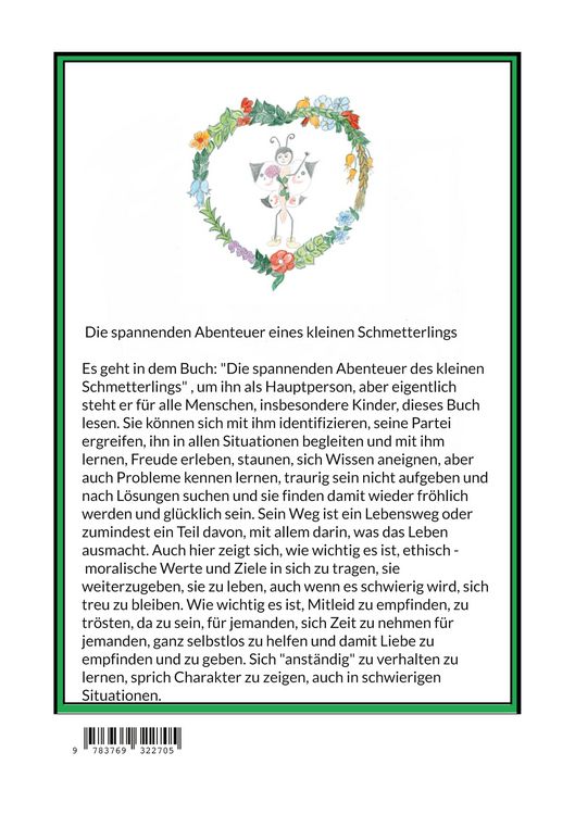 Produktbild: Die spannenden Abenteuer eines kleinen Schmetterlings