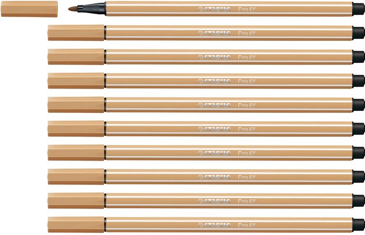 Produktbild: STABILO Filzstift Pen 68 ocker hell
