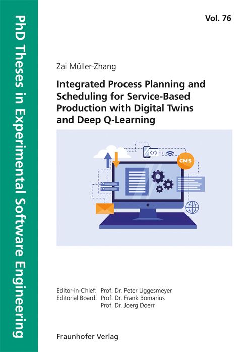 Produktbild: Integrated Process Planning and Scheduling for Service-Based Production with Digital Twins and Deep Q-Learning
