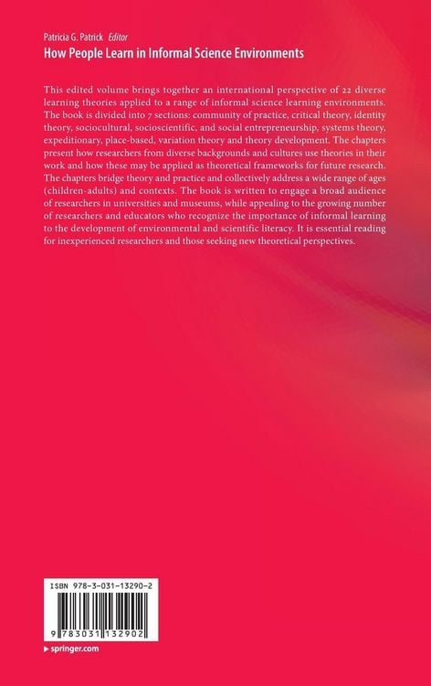 Produktbild: How People Learn in Informal Science Environments