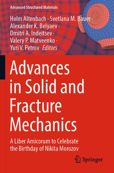Produktbild: Advances in Solid and Fracture Mechanics