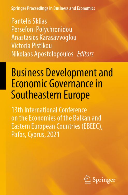 Produktbild: Business Development and Economic Governance in Southeastern Europe