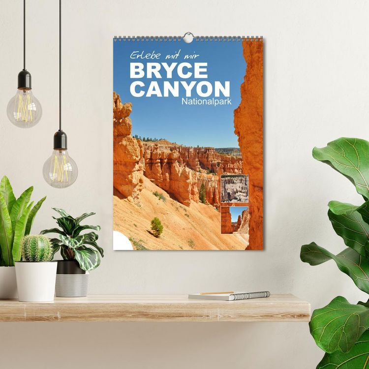 Produktbild: Erlebe mit mir den Bryce Canyon Nationalpark (Wandkalender 2026 DIN A3 hoch), CALVENDO Monatskalender