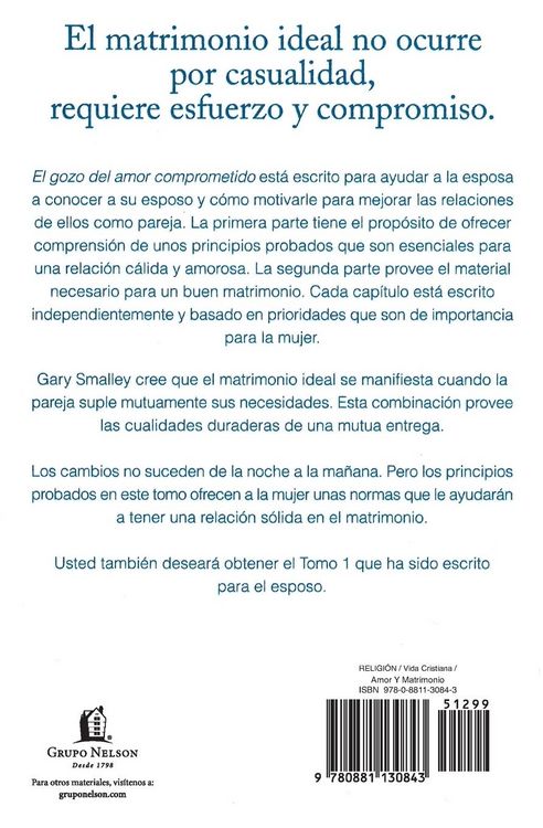 Produktbild: El Gozo del Amor Comprometido