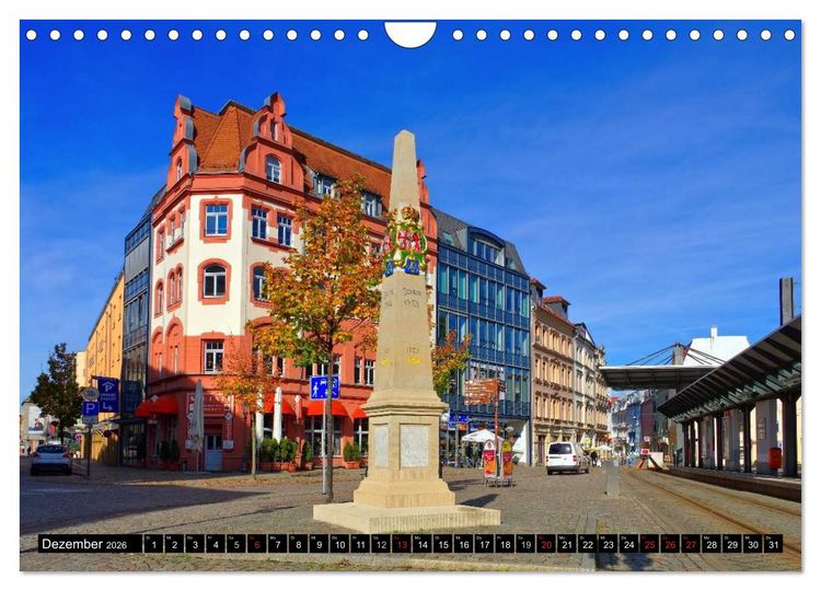 Produktbild: Zwickau - Stadt an der Mulde (Wandkalender 2026 DIN A4 quer), CALVENDO Monatskalender