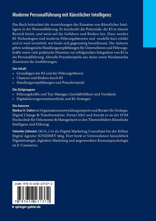 Moderne Personalführung mit Künstlicher Intelligenz
