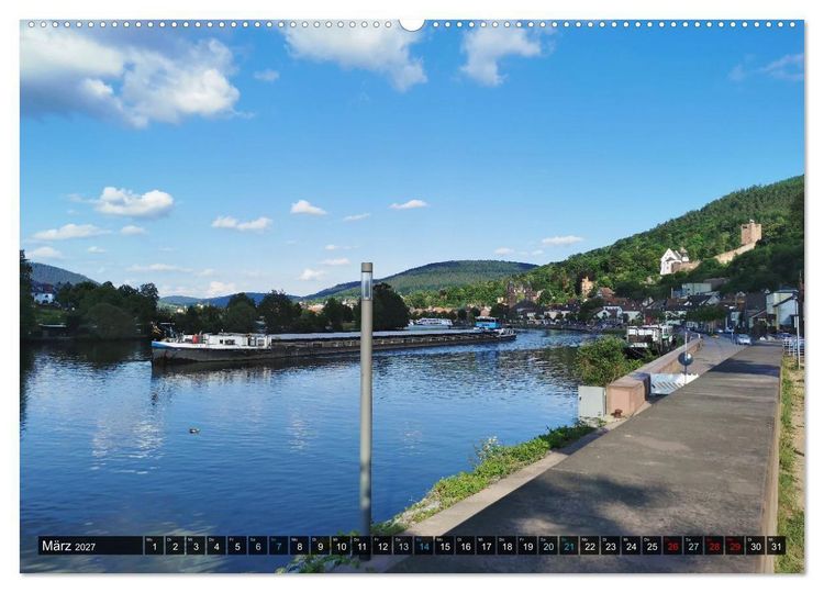 Produktbild: Wanderbares Miltenberg (hochwertiger Premium Wandkalender 2027 DIN A2 quer), Kunstdruck in Hochglanz