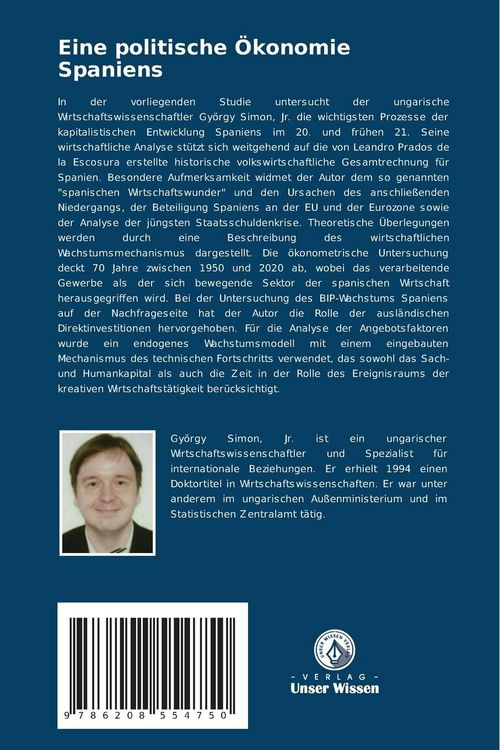 Produktbild: Eine politische &Ouml;konomie Spaniens