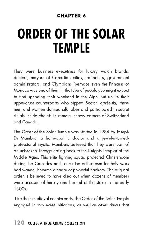 Produktbild: Cults: A True Crime Collection