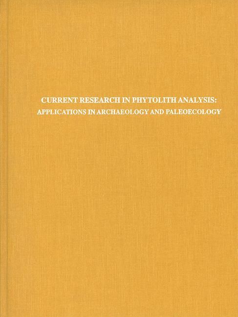 Produktbild: Current Research in Phytolith Analysis