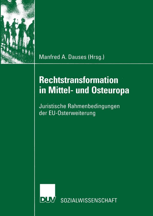 Produktbild: Rechtstransformation in Mittel- und Osteuropa