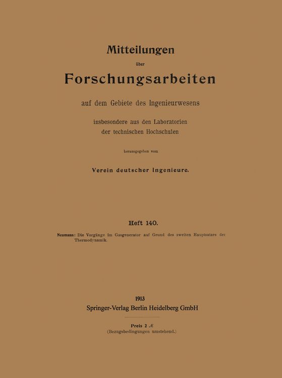Produktbild: Mitteilungen &uuml;ber Forschungsarbeiten auf dem Gebiete des Ingenieurwesens