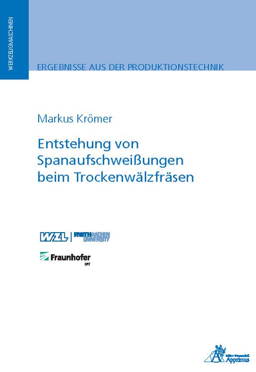 Produktbild: Entstehung von Spanaufschwei&szlig;ungen beim Trockenw&auml;lzfr&auml;sen