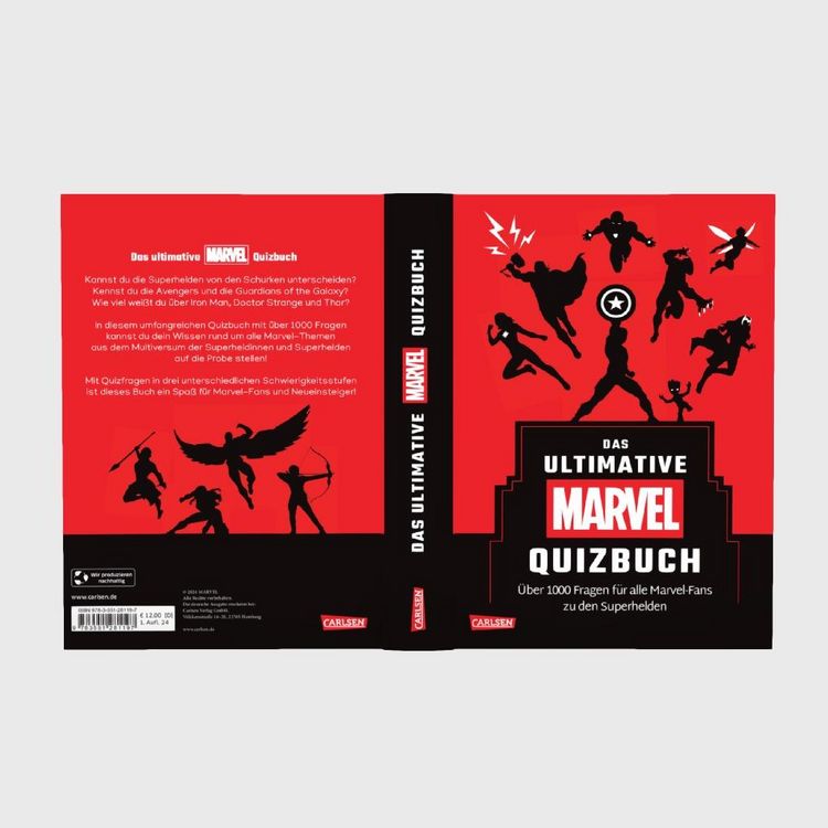 Produktbild: Marvel: Das ultimative MARVEL Quizbuch