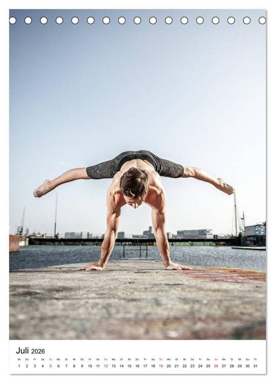 Produktbild: Fitnesskalender (Tischkalender 2026 DIN A5 hoch), CALVENDO Monatskalender