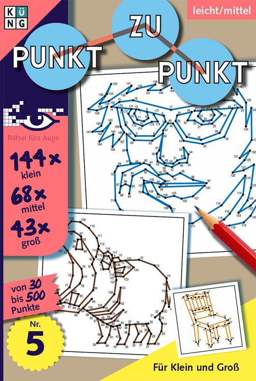 Produktbild: R&auml;tselbuch Punkt zu Punkt 05