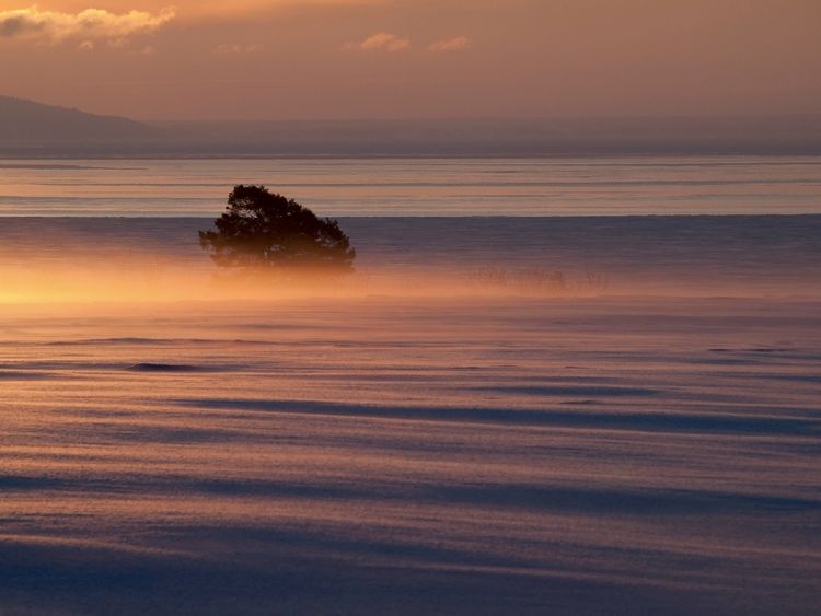 Produktbild: Sonnenaufgang am V&auml;tternsee, Schweden (Puzzle)