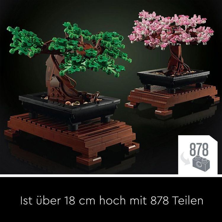 LEGO Botanicals Bonsai Baum - Kunstpflanzen Set für Erwachsene 10281