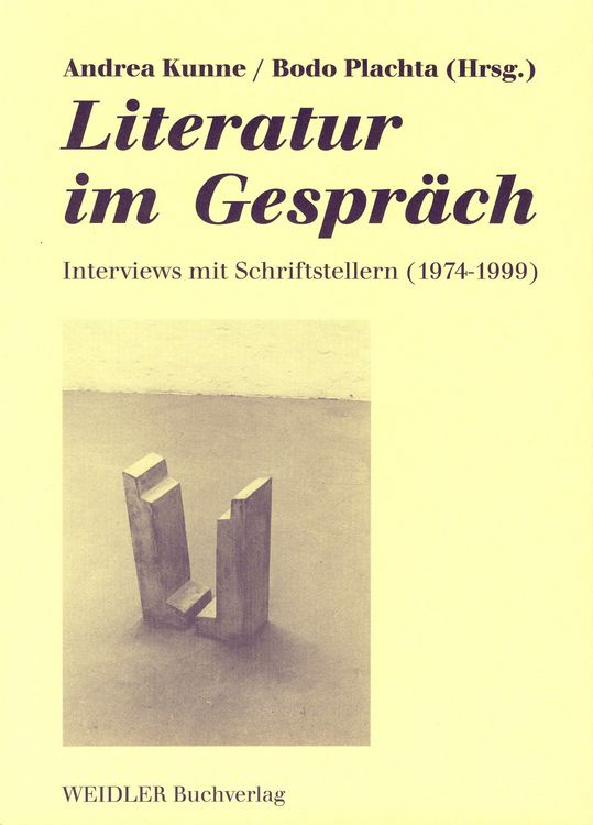 Produktbild: Literatur im Gespr&auml;ch
