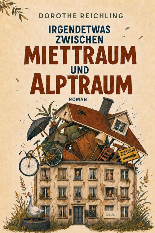 Produktbild: Irgendetwas zwischen Miettraum und Alptraum - Kurioses aus der Wohnlandschaft - Roman