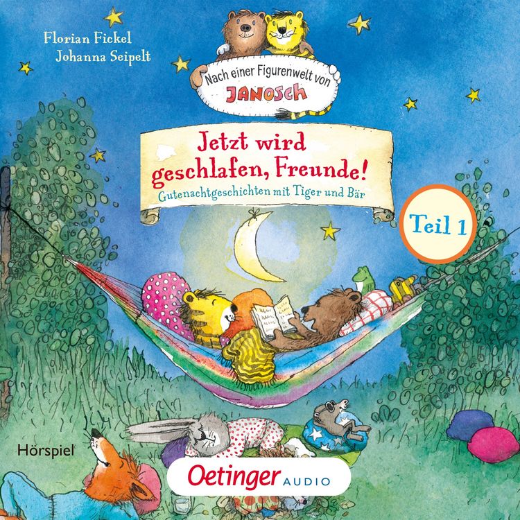 Produktbild: Nach einer Figurenwelt von Janosch. Jetzt wird geschlafen, Freunde! Teil 1
