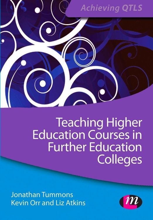 Produktbild: Teaching Higher Education Courses in Further Education Colleges