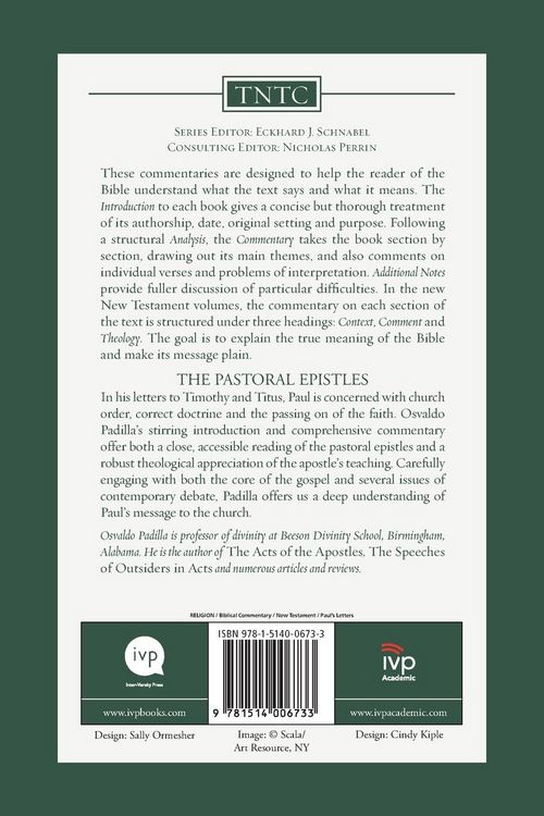 Produktbild: The Pastoral Epistles