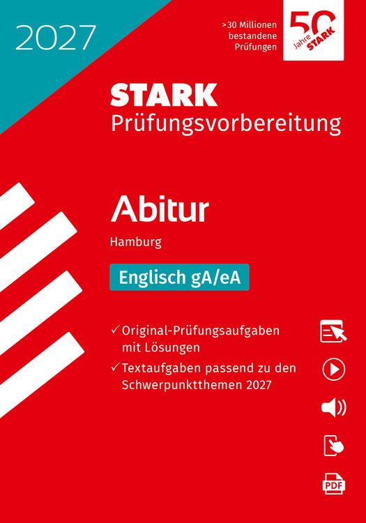 Produktbild: STARK Englisch - Abitur 2027 Hamburg - Pr&uuml;fungsvorbereitung
