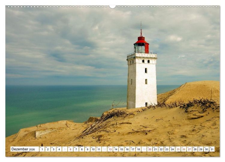 Produktbild: D&auml;nemark Pur (Wandkalender 2026 DIN A2 quer), CALVENDO Monatskalender