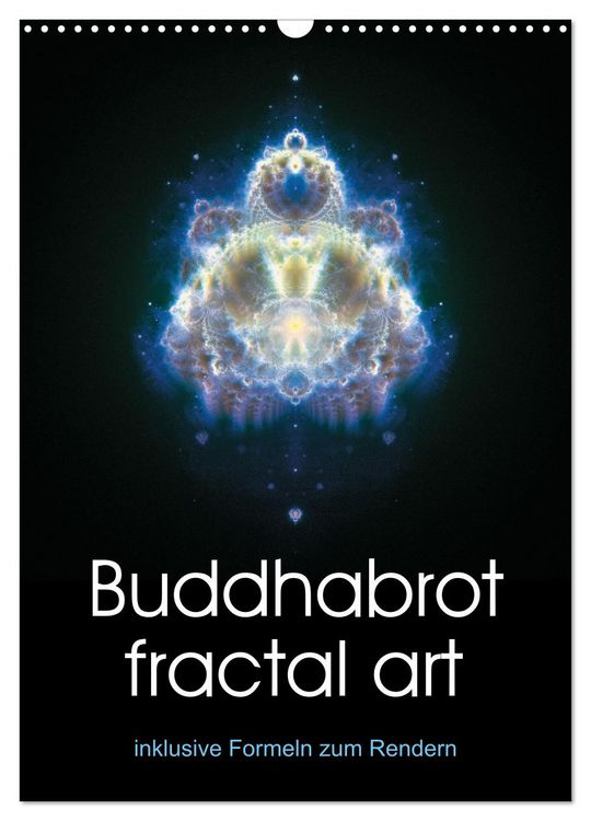 Produktbild: Buddhabrot fractal art (Wandkalender 2027 DIN A3 hoch), CALVENDO Monatskalender