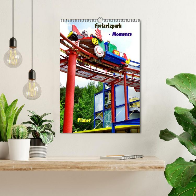 Produktbild: Freizeitparkmomente / Planer (Wandkalender 2026 DIN A3 hoch), CALVENDO Monatskalender