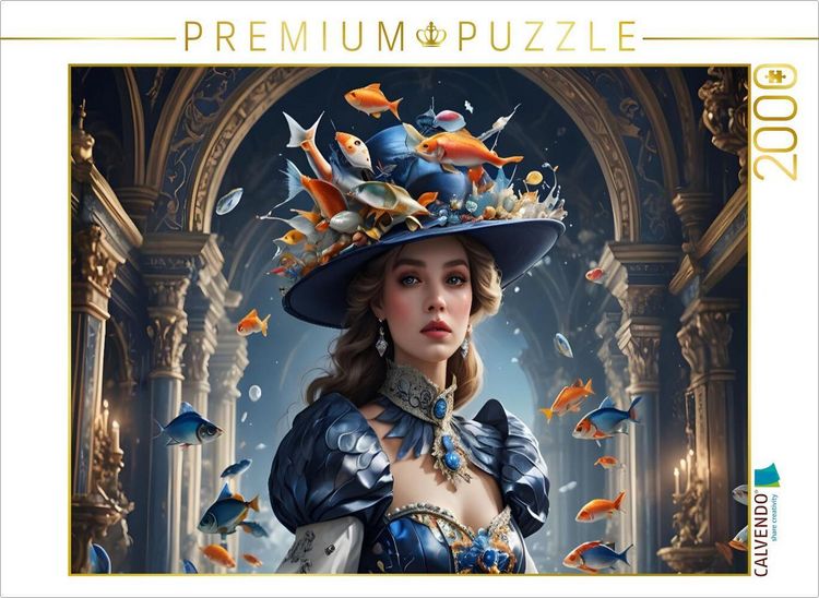Produktbild: CALVENDO Puzzle Fische 20. Februar - 20. M&auml;rz | 2000 Teile Lege-Gr&ouml;&szlig;e 90x67cm Foto-Puzzle f&uuml;r gl&uuml;ckliche Stunden