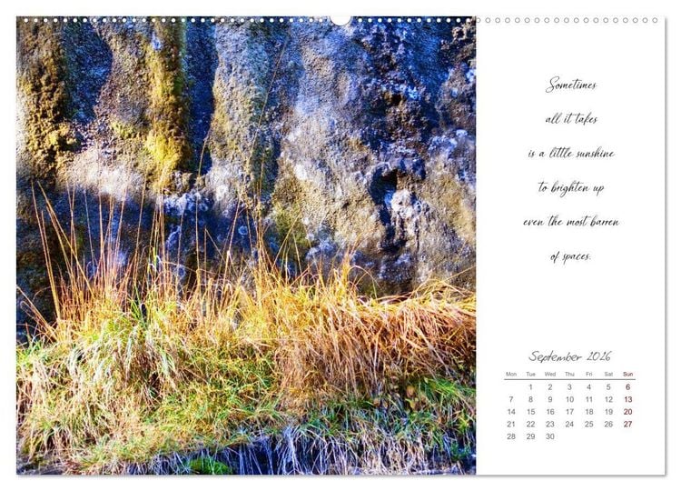 Produktbild: Golden breaks with mindfulness (Wall Calendar 2026 DIN A2 landscape), CALVENDO 12 Month Wall Calendar