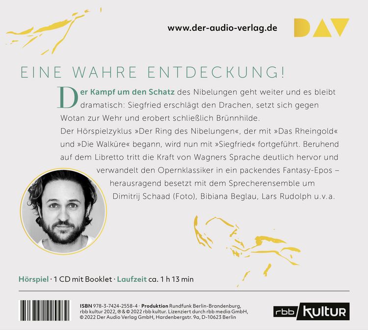 Produktbild: Siegfried. Der Ring des Nibelungen 3