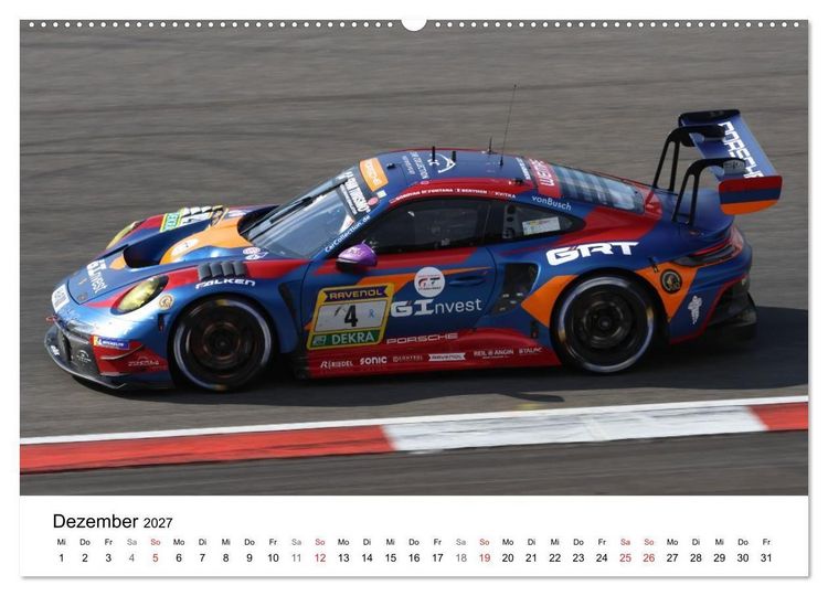 Produktbild: Motorsport in Deutschland (hochwertiger Premium Wandkalender 2027 DIN A2 quer), Kunstdruck in Hochglanz