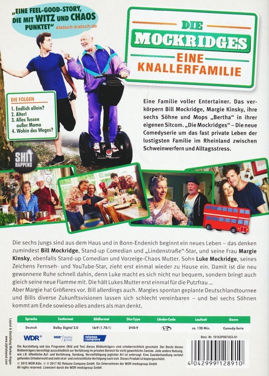 Produktbild: Die Mockridges - Eine Knallerfamilie - Staffel 1