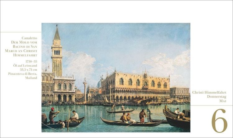 Produktbild: Eine Reise durch die Welt der Kunst Premiumkalender 2027 - 365 Meisterwerke
