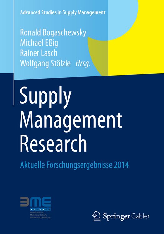 Produktbild: Supply Management Research
