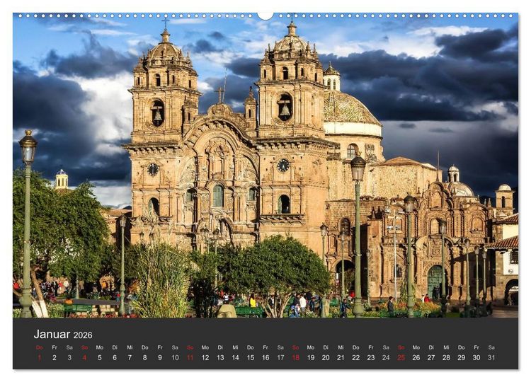 Produktbild: Peru 2026 Im Land des Kondors (Wandkalender 2026 DIN A2 quer), CALVENDO Monatskalender