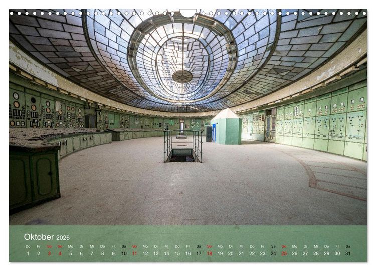 Produktbild: Betrieb eingestellt - Industrieruinen in Europa (Wandkalender 2026 DIN A3 quer), CALVENDO Monatskalender