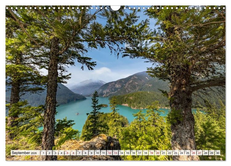 Produktbild: Faszination USA - Eine Reise durch Stadt und Natur (Wandkalender 2026 DIN A3 quer), CALVENDO Monatskalender