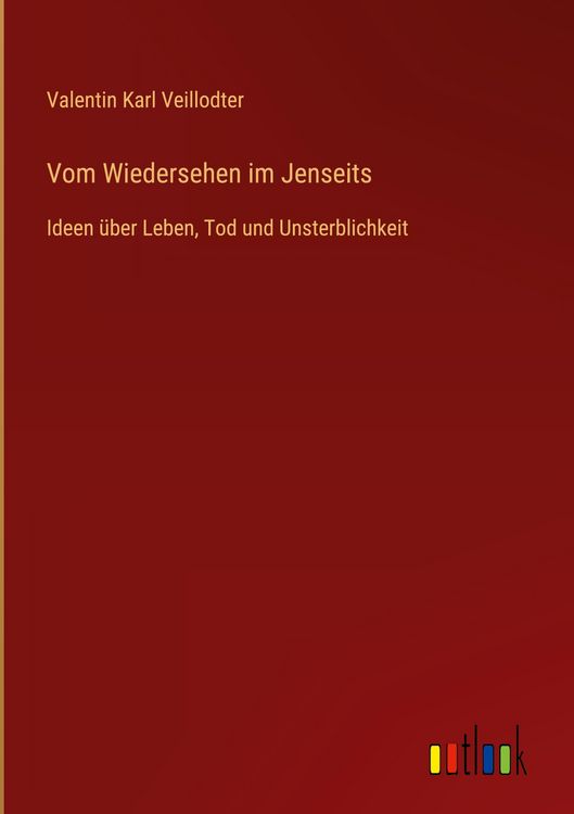 Produktbild: Vom Wiedersehen im Jenseits