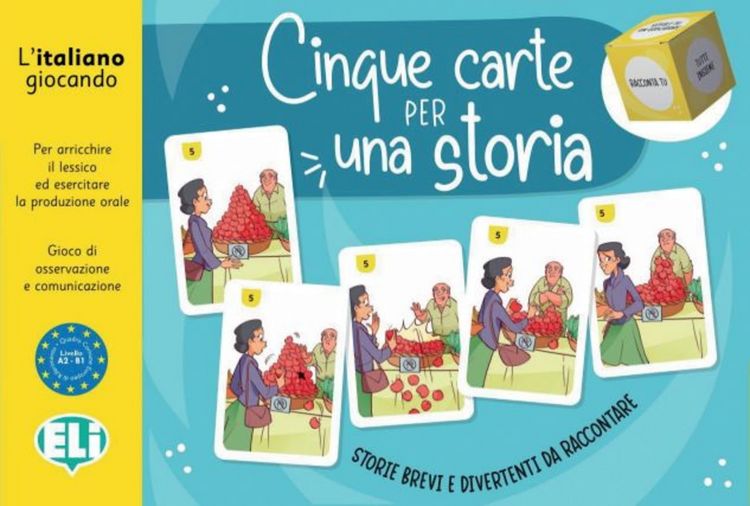 Produktbild: Cinque carte per una storia